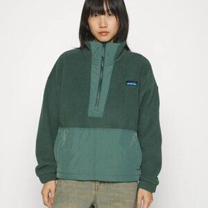 KAVU Women's Rockhaven Dark Forest Fleece Jacket XL